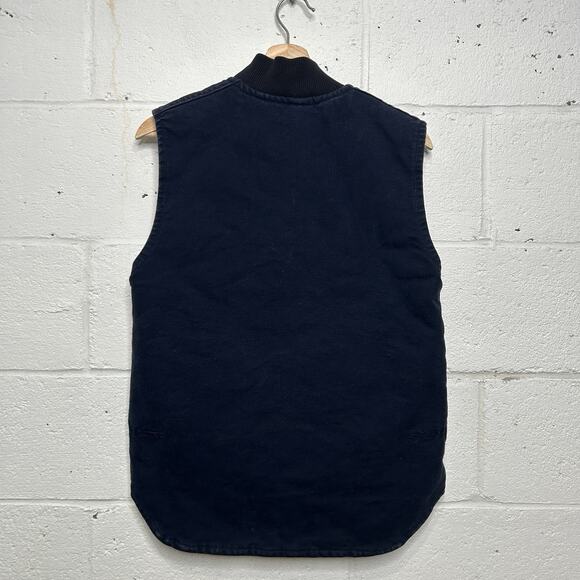 Vintage Carhartt Quilted Artic Vest “Midnight Blue” V02 MDT - Picture 2 of 8